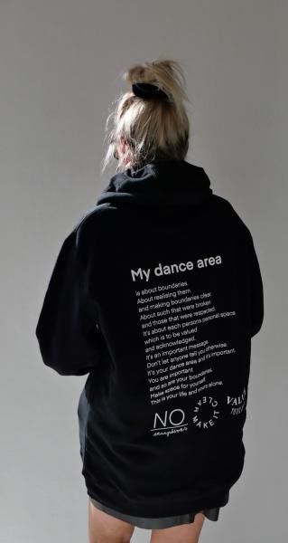 "My Dance Area" Hoodie Schwarz